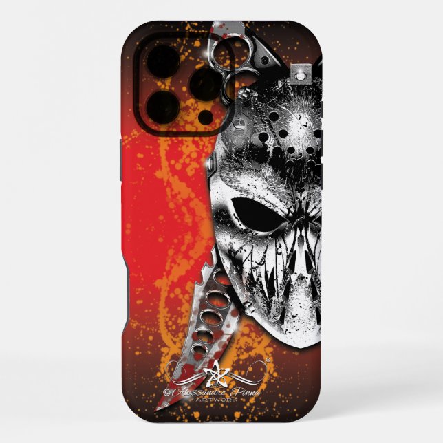 Funda Para iPhone R. de H. Ripper de Halloween (Reverso )