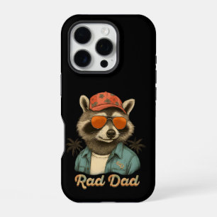Funda Para iPhone 16 Pro Rad Dad Funny Feliz Día del Padre Vintage