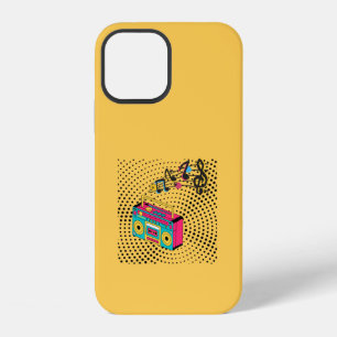 Funda Para iPhone 12 Radiocasete retro.