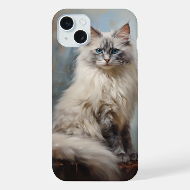 Funda Para iPhone Ragdoll cat (Reverso )