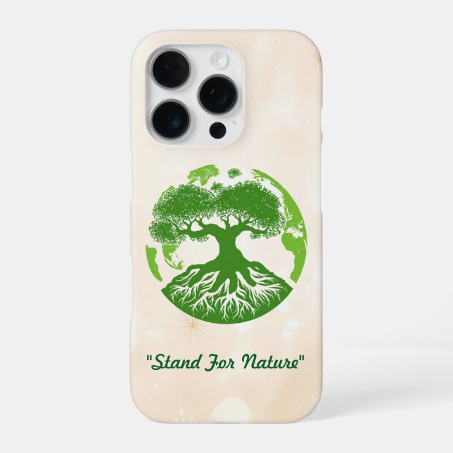 Funda Para iPhone "Raíces De La Tierra" (Reverso)