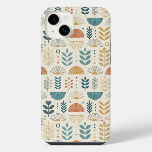 Funda Para iPhone 14 Plus Rainbow Botanical Minimalist