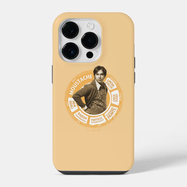 Funda Para iPhone Rajesh Infografía (Reverso )