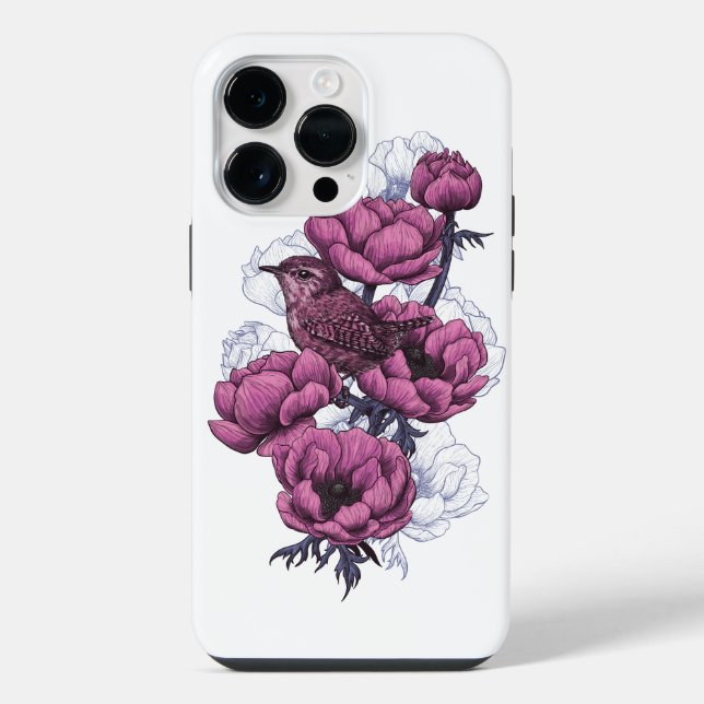 Funda Para iPhone Ramillete de chochín (Reverso )