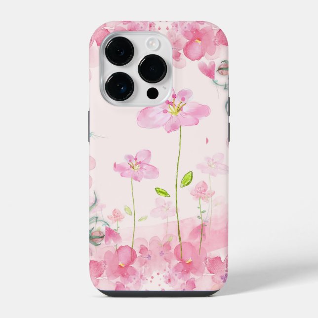 Funda Para iPhone Ramo de Primavera  (Reverso )