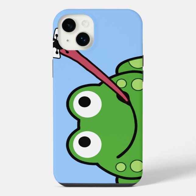 Funda Para iPhone Rana y mosca (Reverso)