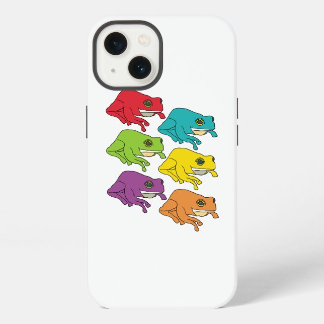 Funda Para iPhone Ranas (Reverso )