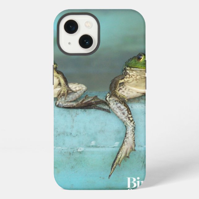 Funda Para iPhone Ranas sentadas (Reverso )