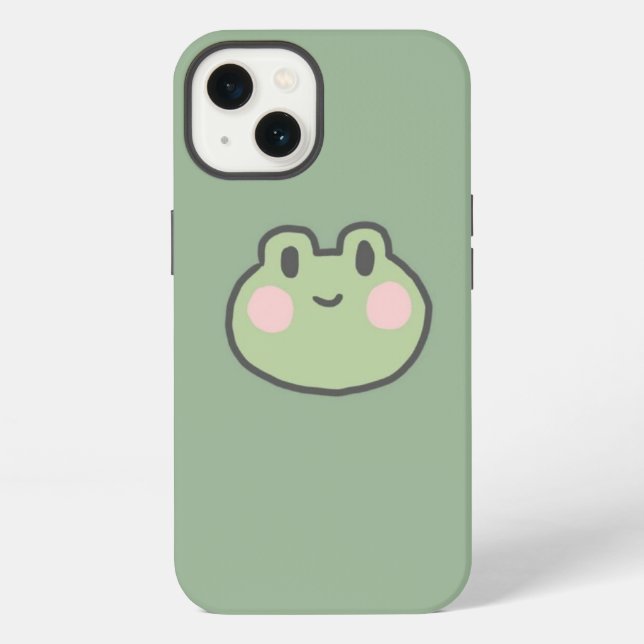 Funda Para iPhone Ranita sonriente (Reverso )