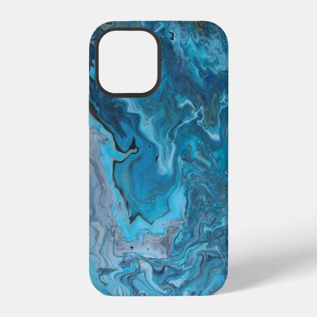 Funda Para iPhone Rapsodia en turquesa (Reverso )