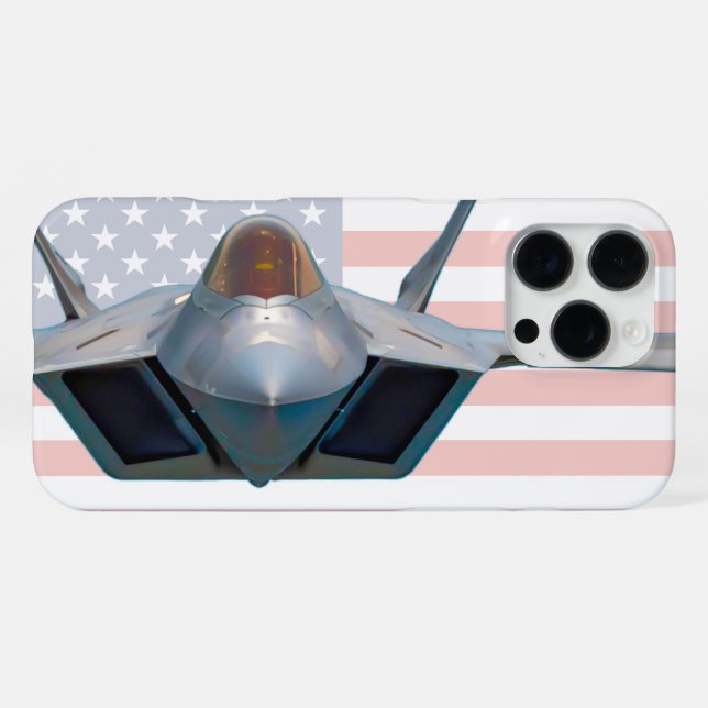 FUNDA PARA iPhone RAPTOR F-22A (Reverso Horizontal)