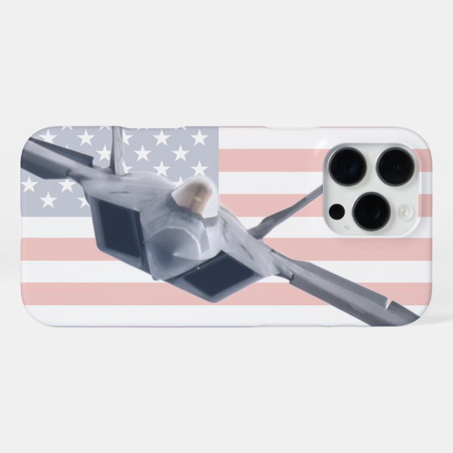 FUNDA PARA iPhone RAPTOR F-22A (Reverso Horizontal)