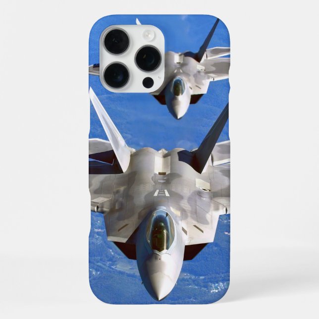 FUNDA PARA iPhone RAPTOR F-22A (Reverso )