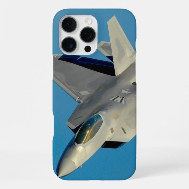 FUNDA PARA iPhone RAPTOR F-22A (Reverso )