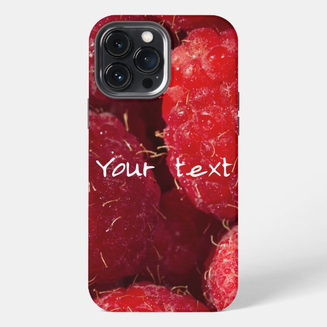 Funda Para iPhone Raspberries Rojas Ripe (Reverso )