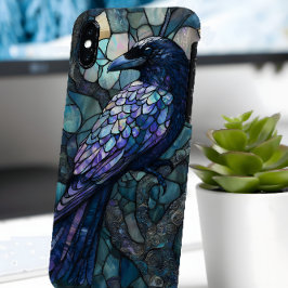 Funda Para iPhone 16 Pro Raven Stained Glass Style (Faux) Case iPhone Cover