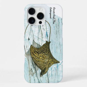 Funda Para iPhone 16 Pro Max Raya águila ornamentada pintada a mano bajo el agu