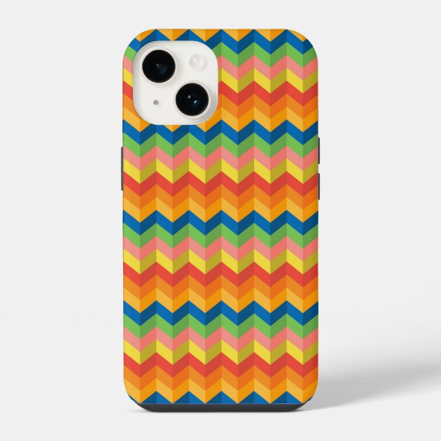 Funda Para iPhone raya en zigzag (Reverso )