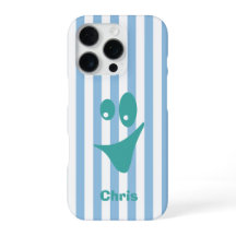 Rayas Azul Cielo Mint Sonrisa Quirky