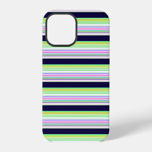 Funda Para iPhone 12 Pro Rayas azules coloridas lindas