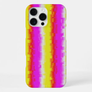 Funda Para iPhone 16 Pro Max Rayas de arco iris rosado de Artdeco