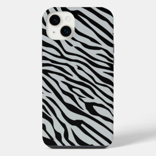 Funda Para iPhone 14 Plus Rayas de cebra mágicas, haga clic en el color gris