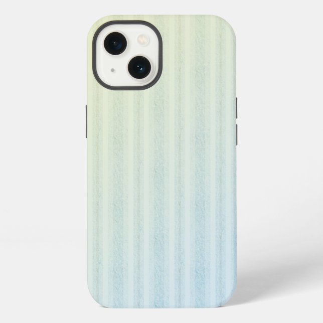 Funda Para iPhone Rayas de Pastel (Reverso )