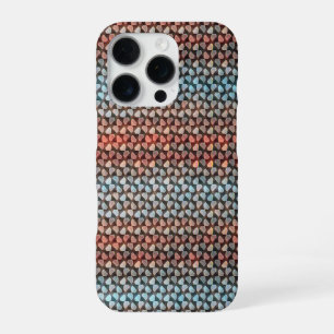 Funda Para iPhone 16 Pro Rayas geométricas de patrón abstracto moderno 1294