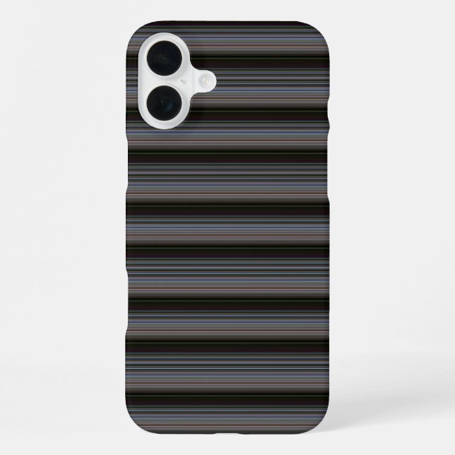 Funda Para iPhone Rayas modernas retro lindas (Reverso )