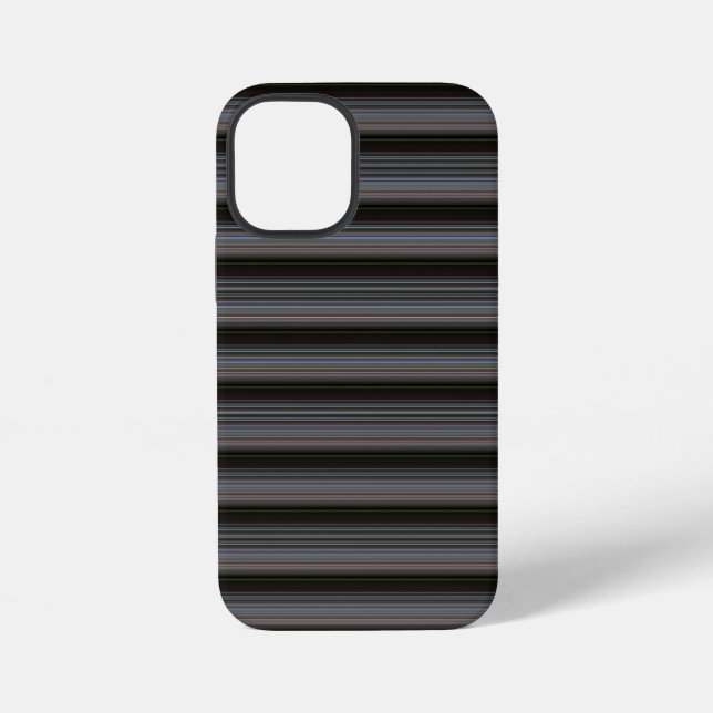 Funda Para iPhone Rayas modernas retro lindas (Reverso )