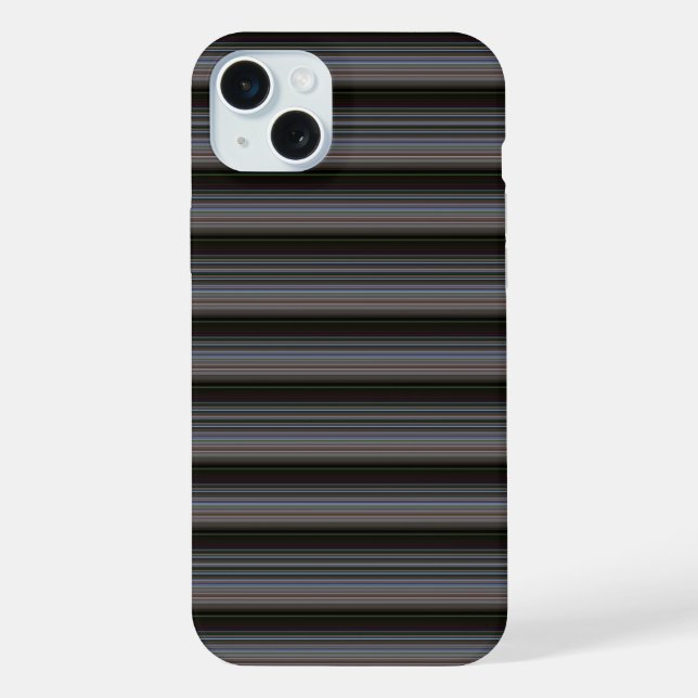 Funda Para iPhone Rayas modernas retro lindas (Reverso )