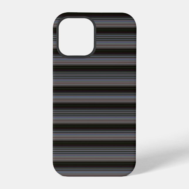 Funda Para iPhone Rayas modernas retro lindas (Reverso )