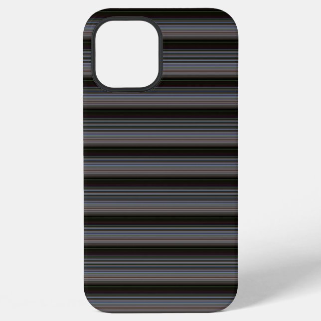 Funda Para iPhone Rayas modernas retro lindas (Reverso )