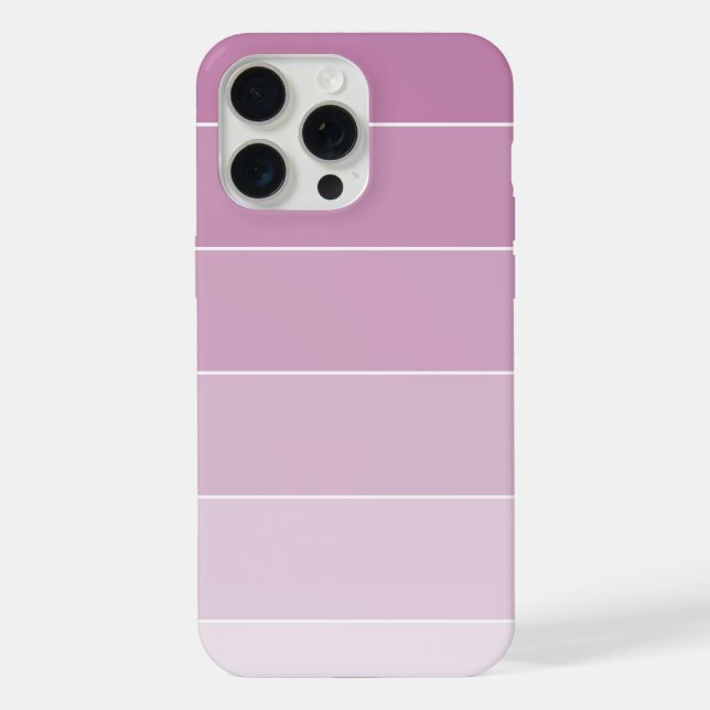 Funda Para iPhone Rayas Violeta Ombré (Reverso )