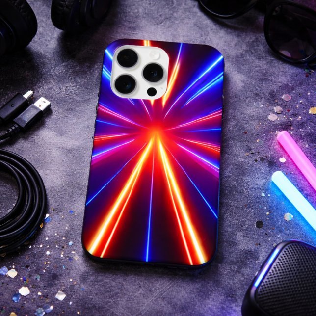 Funda Para iPhone Rayos de luz láser (Subido por el creador)