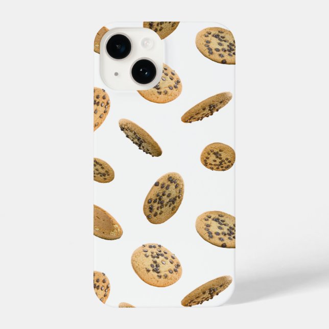 Funda Para iPhone Realistic Chocolate Chip Cookie Phone Case (Reverso )
