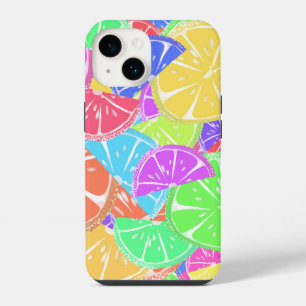 Funda Para iPhone 14 Rebanadas de frutas coloridas Fruity Tutti