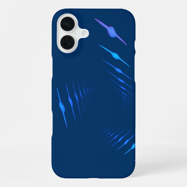 Funda Para iPhone Rebelde Azul (Reverso )