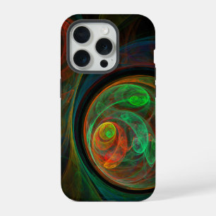 Reborn Green Abstract Art