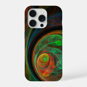 Reborn Green Abstract Art