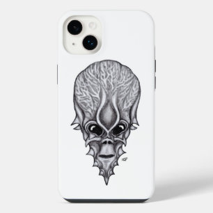 Funda Para iPhone 14 Plus Reconstrucción Facial de Cráneo Africano de Cara A