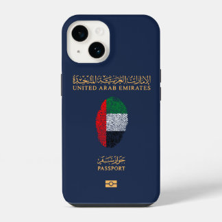 Funda Para iPhone 14 Recordatorio de impresión de pasaportes de viaje ú