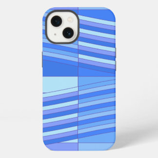 Rectángulos ondulados de colores azules