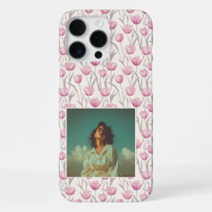 Funda Para iPhone 16 Pro Max Recuerdo de aniversario audaz Tulipán Foto