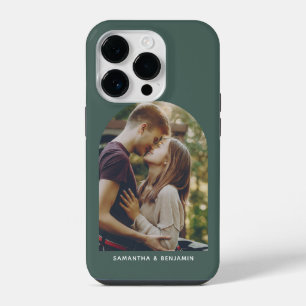 Funda Para iPhone 14 Pro Recuerdo de foto de parejas modernas personalizada