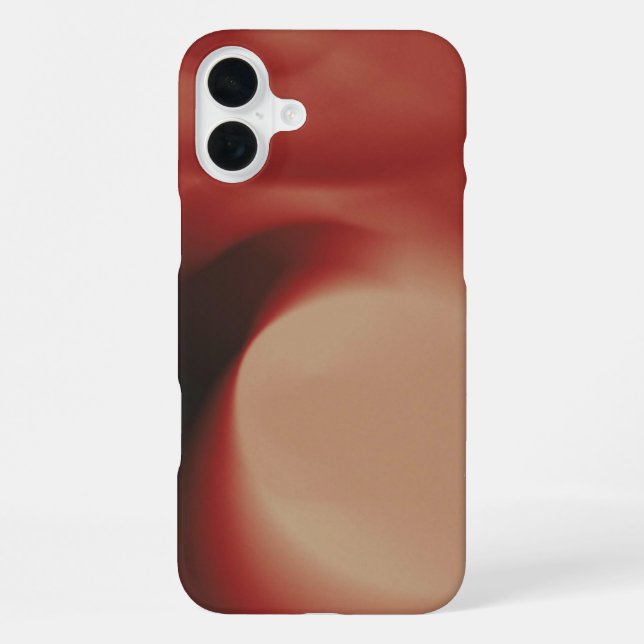 Funda Para iPhone Red Blur (Reverso )