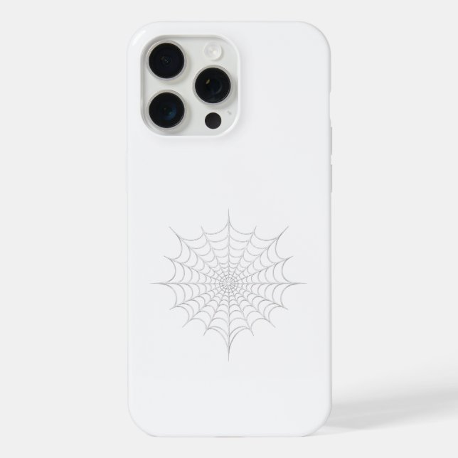 Funda Para iPhone Red de araña (Reverso )