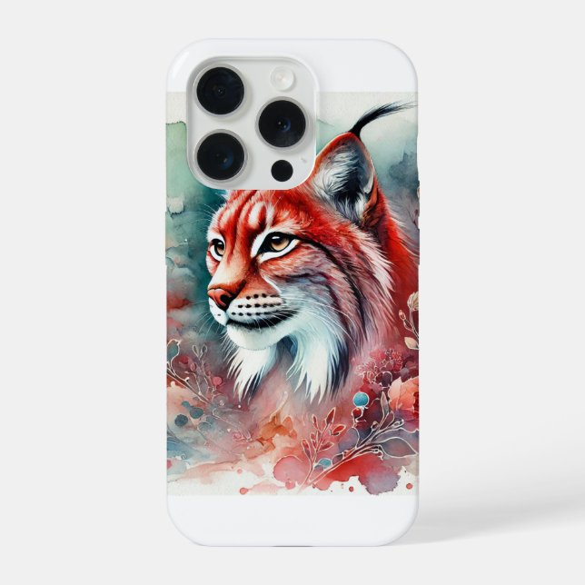 Funda Para iPhone Red Lynx 010924AREF110 - Watercolor (Reverso )