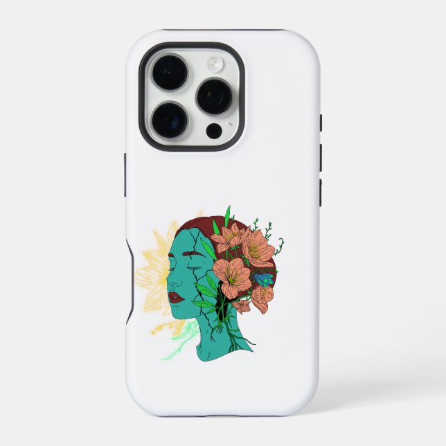 Funda Para iPhone Reflexiones dentro del trabajo gráfico (Reverso )