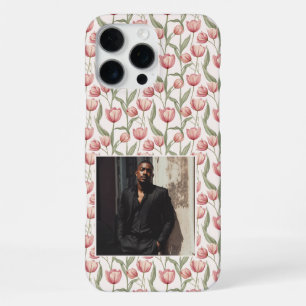 Funda Para iPhone 16 Pro Max Regalo de chicas lindas Flor de Tulipán Foto